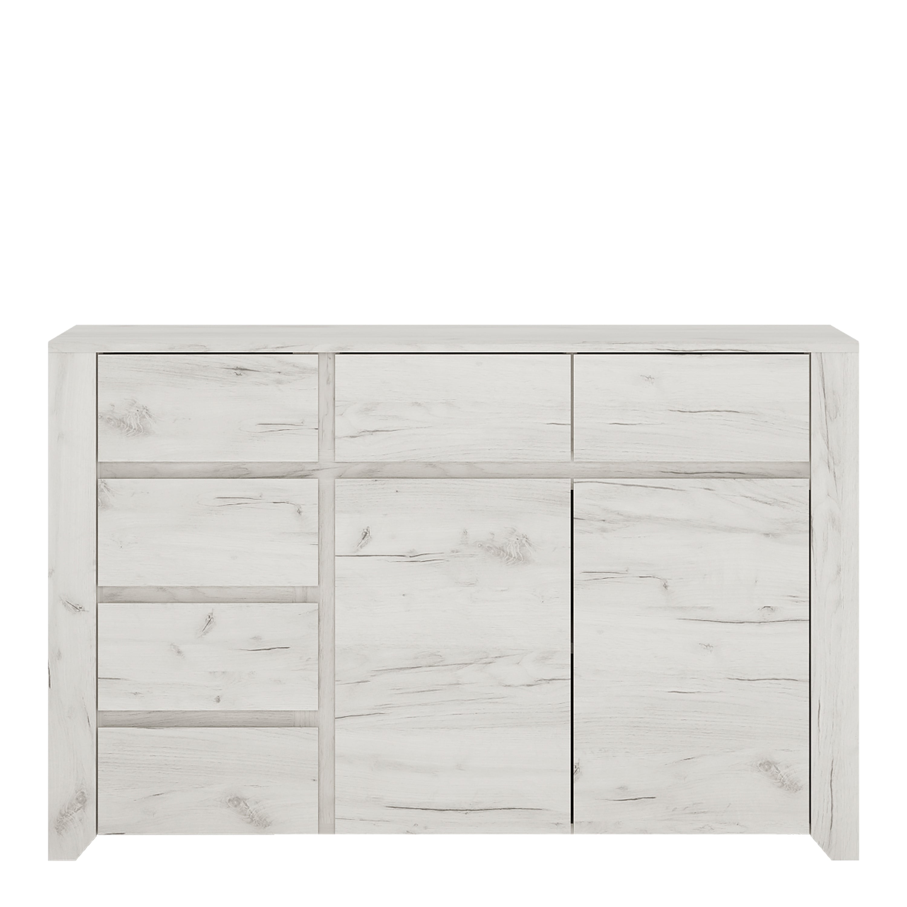 Angel 2 Door 3+3 Drawer Wide Chest – FTG, view 2