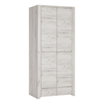 Angel Package - 1 Drawer Bedside Cabinet + 2+3 Chest of Drawers + 2 Door 2 Drawer Fitted Wardrobe – FTG, view 8