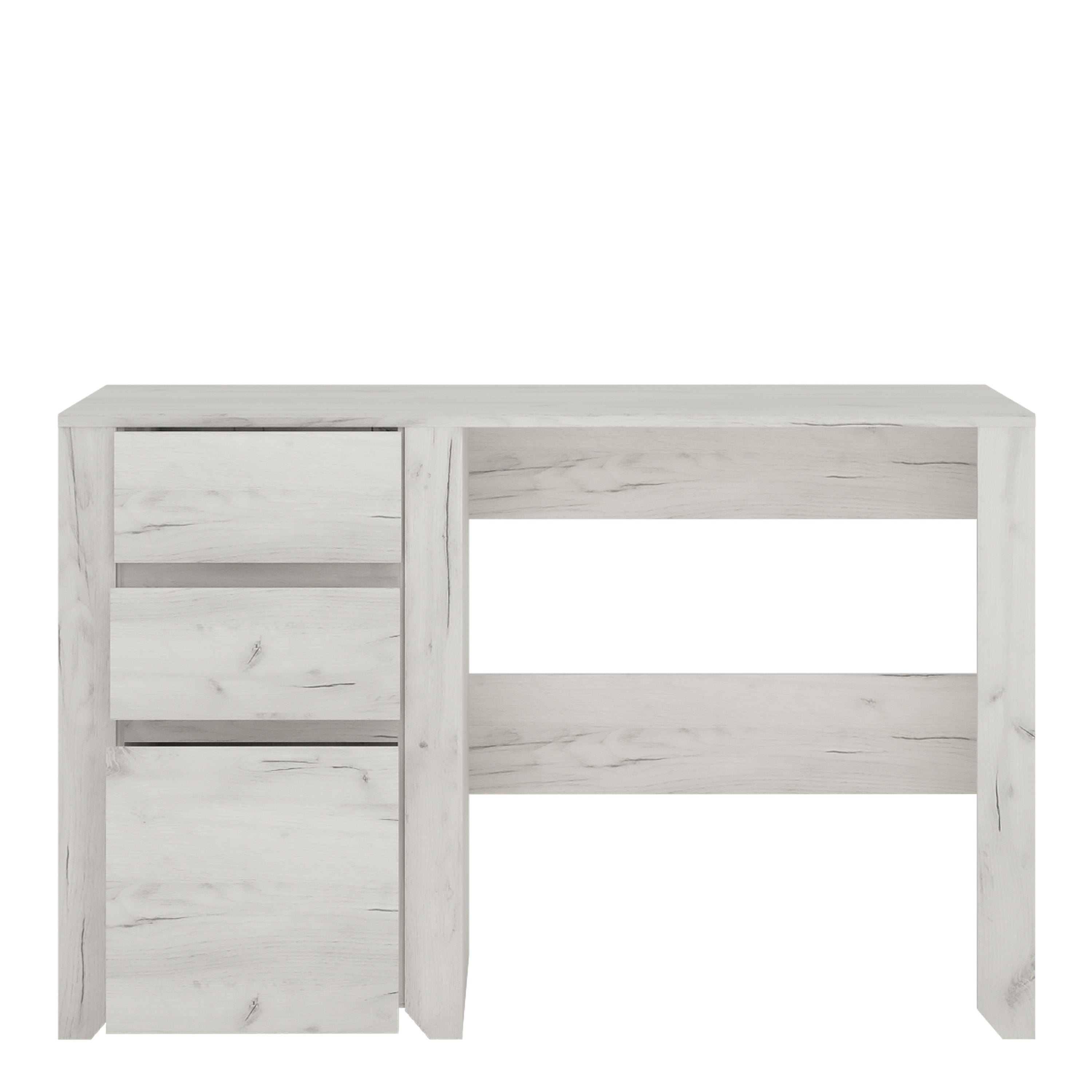 Angel 3 Drawer Desk – FTG, view 3