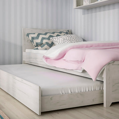 Angel Single Bed with Underbed Drawer (Inc Slats) – FTG, view 6