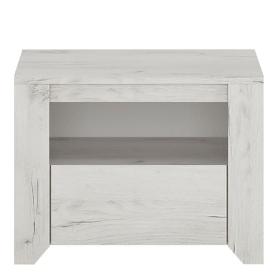 Angel 1 Drawer Bedside Cabinet – FTG, view 2