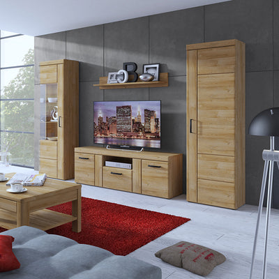 Cortina Tall Cupboard (RH) in Grandson Oak – FTG, view 3