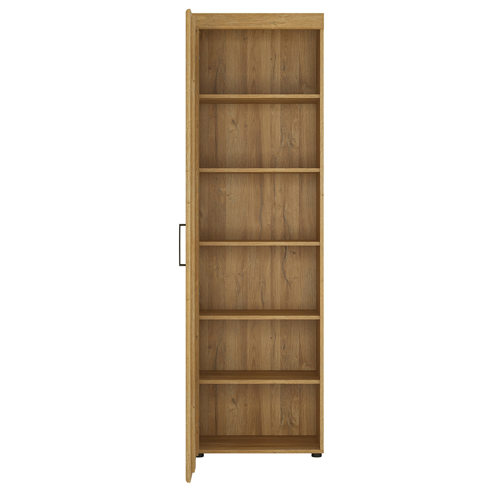 Cortina Tall Cupboard (LH) in Grandson Oak – FTG, view 2