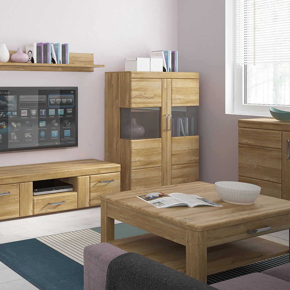 Cortina 2 Door Cabinet in Grandson Oak – FTG, view 4