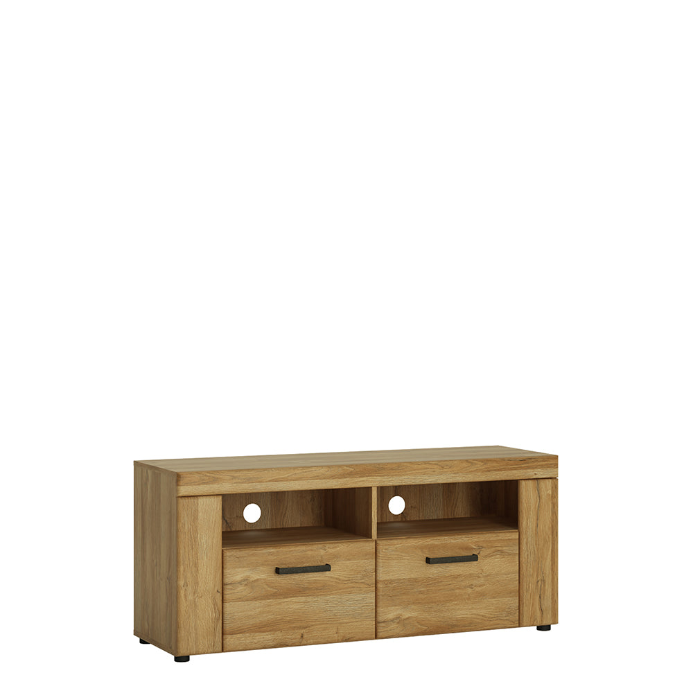 Cortina 2 Drawer TV Cabinet in Grandson Oak – FTG