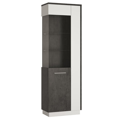 Zingaro Tall Glazed Display Cabinet (LH) – FTG