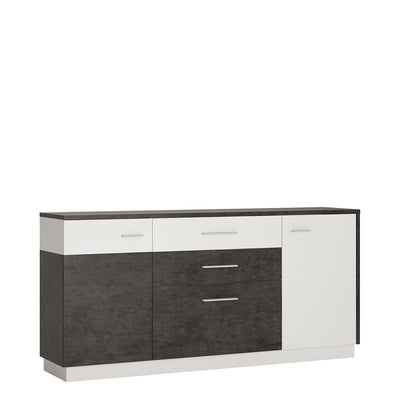 Zingaro 2 Door 2 Drawer 1 Compartment Sideboard – FTG