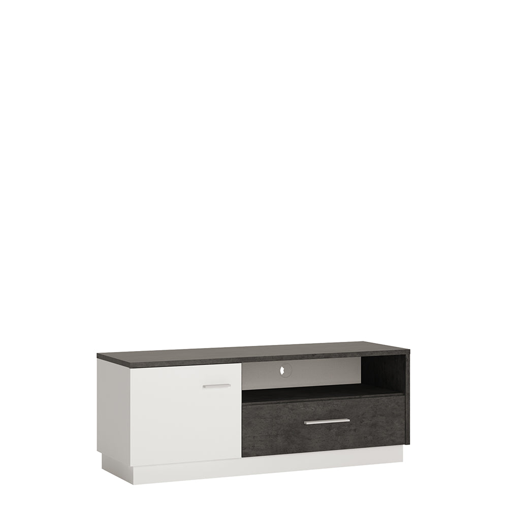 Zingaro 1 Door 1 Drawer TV Cabinet – FTG
