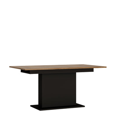 Brolo Extending Dining Table 160-200cm in Walnut and Dark Panel Finish – FTG
