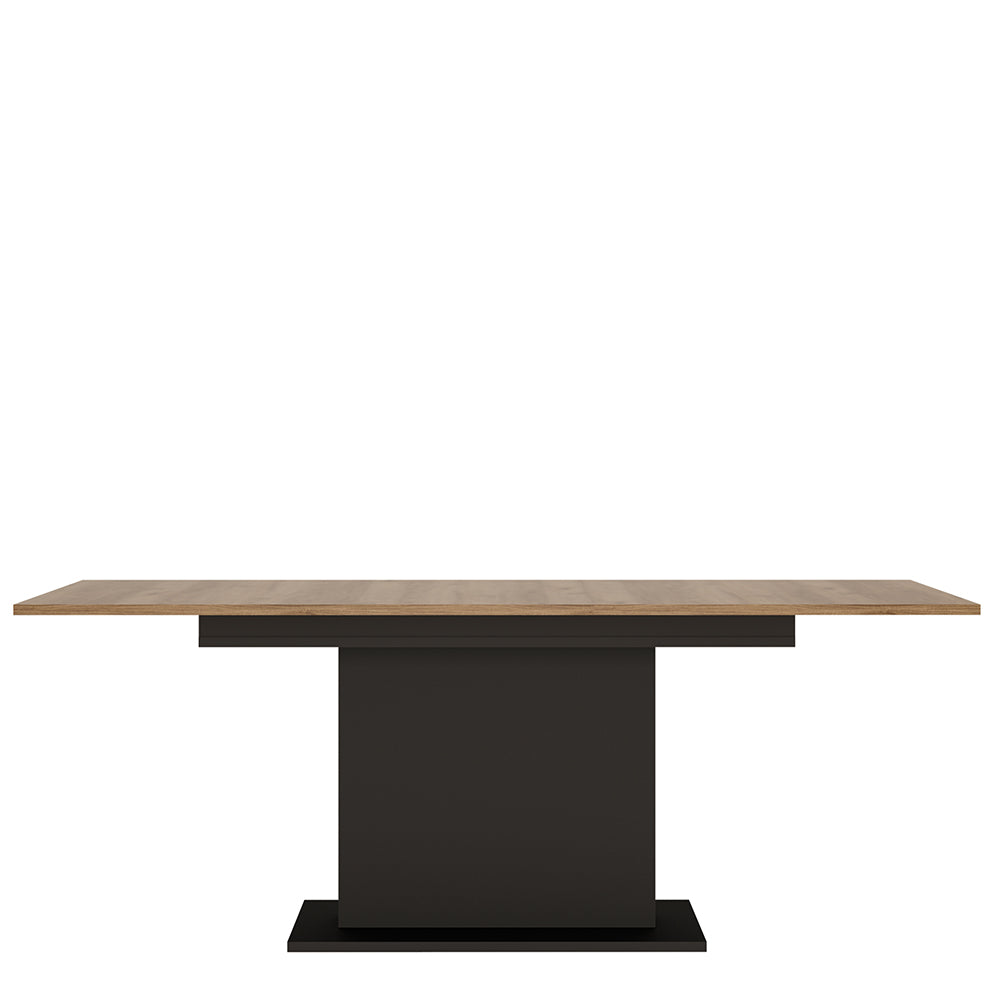 Brolo Extending Dining Table 160-200cm in Walnut and Dark Panel Finish – FTG, view 2
