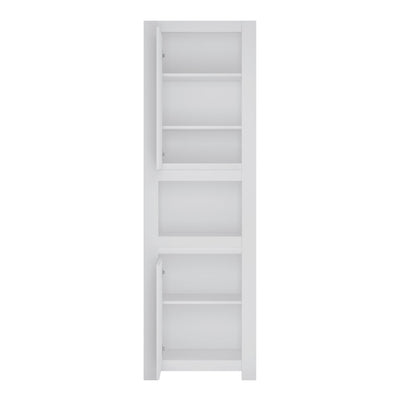 Novi 2 Door Chiffonier in Alpine White – FTG, view 2