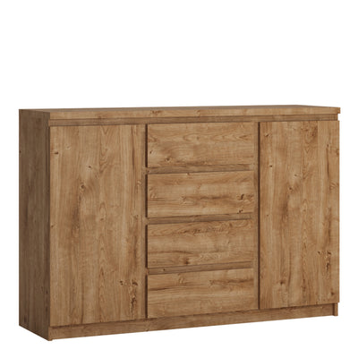 Fribo 2 Door 4 Drawer Sideboard in Oak – FTG