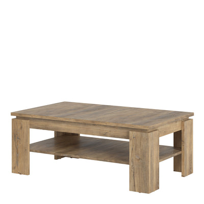 Rapallo Large Coffee Table in Chestnut and Matera Grey – FTG, view 2