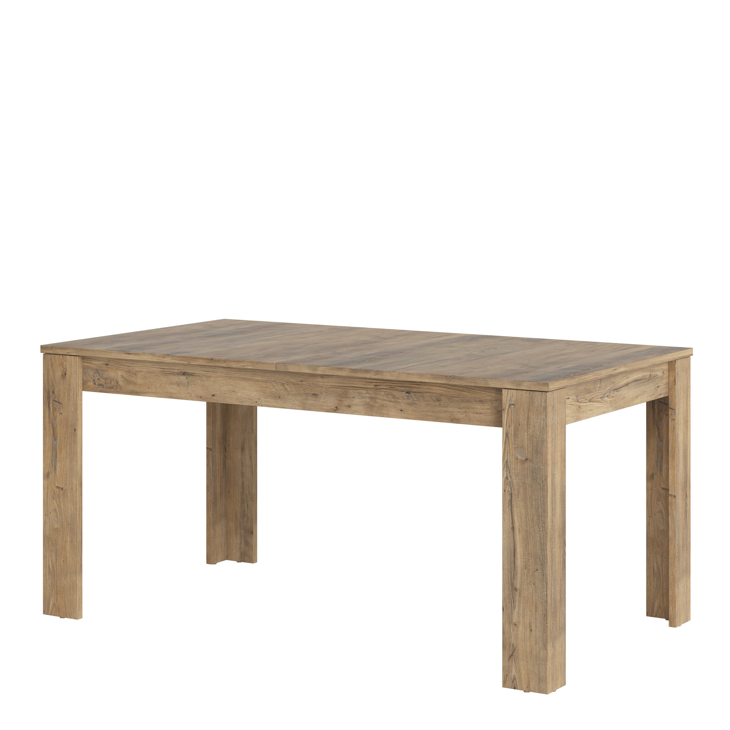 Rapallo Extending Dining Table 160-200cm in Chestnut and Matera Grey – FTG, view 2