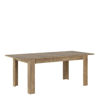 Rapallo Extending Dining Table 160-200cm in Chestnut and Matera Grey – FTG, view 3
