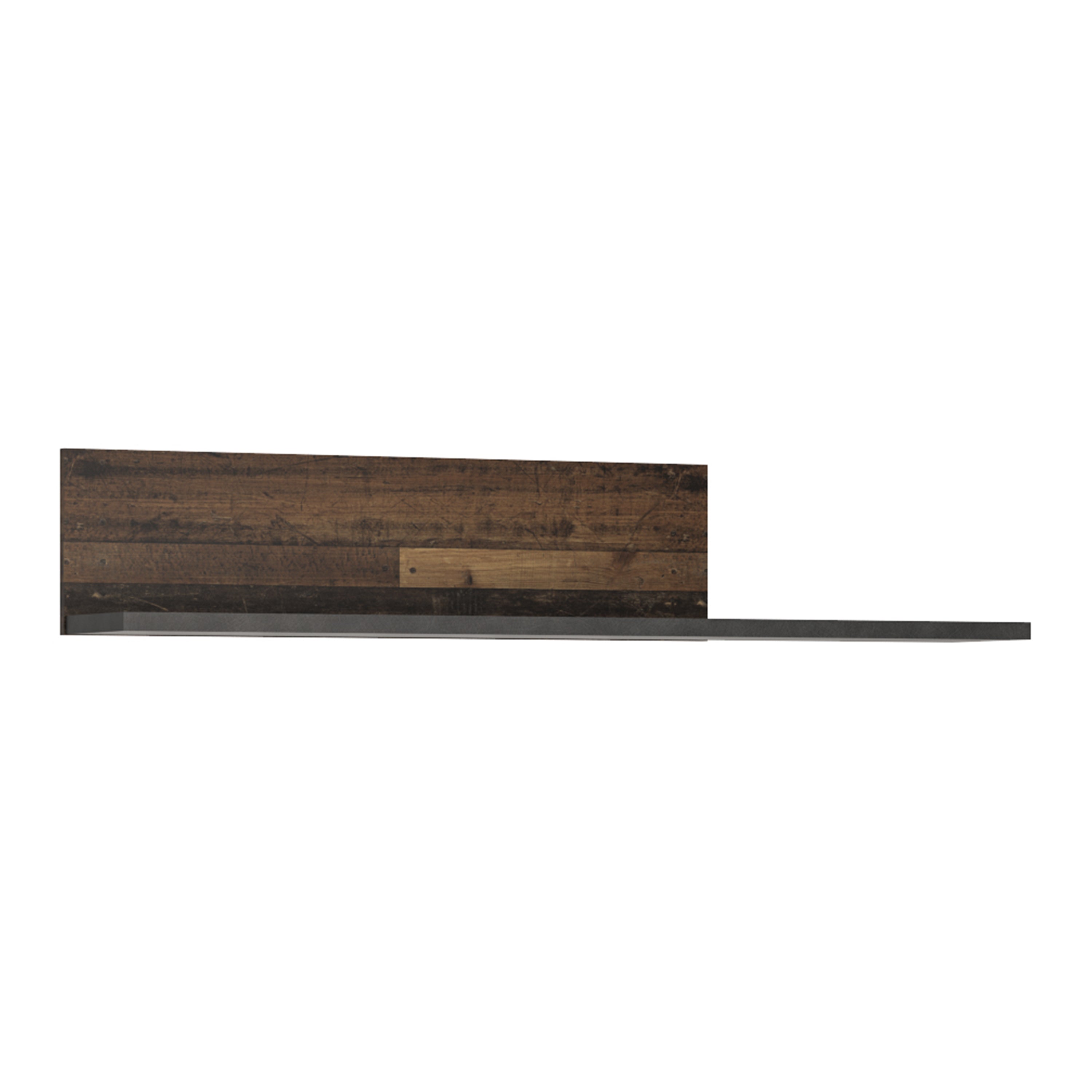 Brooklyn Shelf in Walnut and Dark Matera Grey – FTG