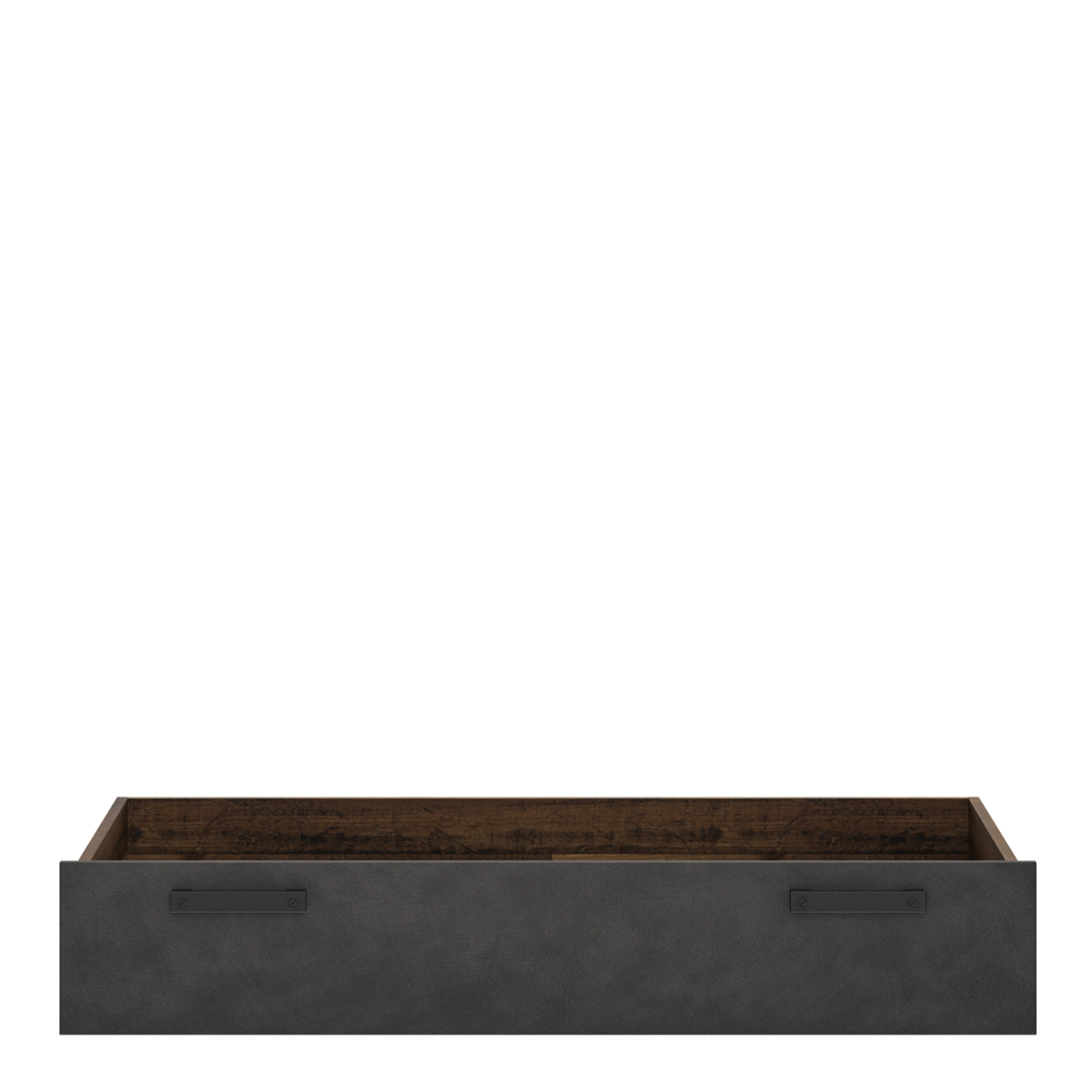 Brooklyn Underbed Drawer in Walnut and Dark Matera Grey – FTG, view 2