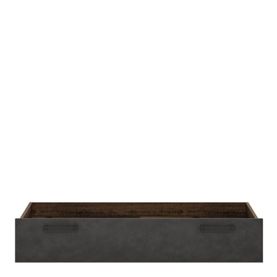 Brooklyn Underbed Drawer in Walnut and Dark Matera Grey – FTG, view 2
