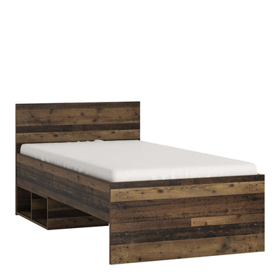 Brooklyn Single Bed 90cm in Walnut – FTG