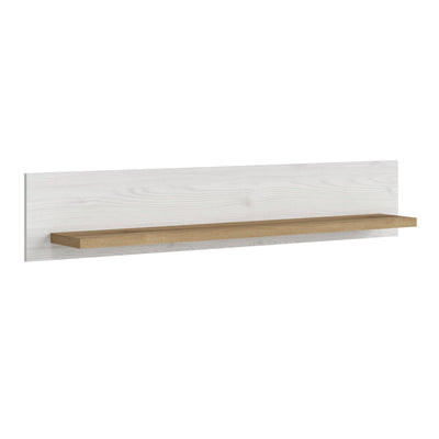 Celesto Shelf in White and Oak – FTG