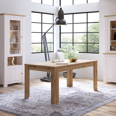 Celesto Extending Dining Table 160-200cm in Oak – FTG, view 3