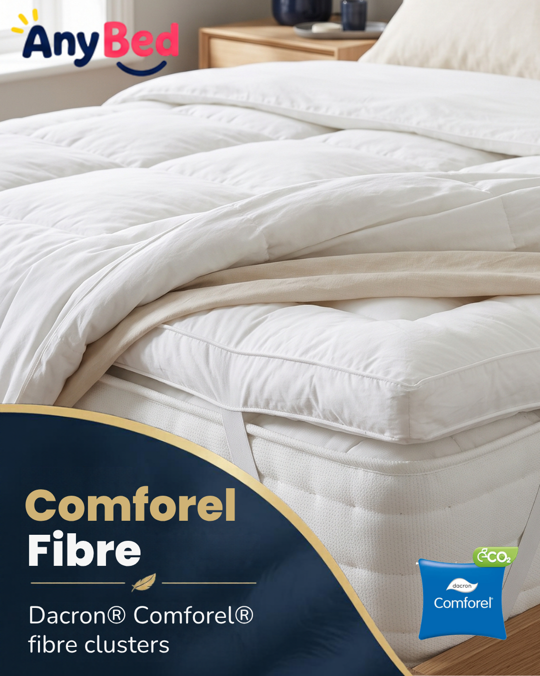 Comforel Fibre Mattress Topper