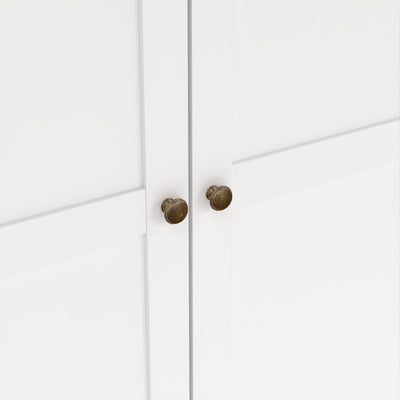 Paris Wardrobe with 2 Doors in Matt Grey – FTG, view 10