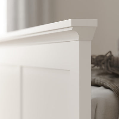Paris Wardrobe with 2 Doors in White – FTG, view 12