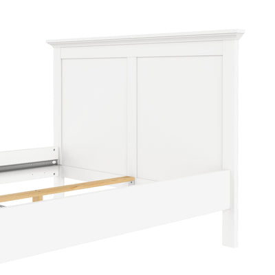 Paris Wardrobe with 2 Doors in White – FTG, view 13