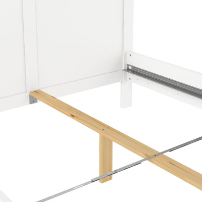 Paris Wardrobe with 2 Doors in White – FTG, view 14