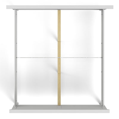 Paris Super King Bed (180 x 200) in White – FTG, view 16