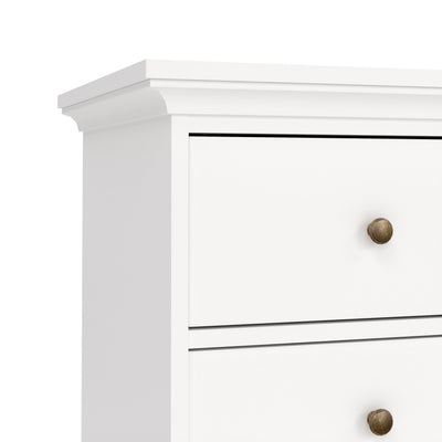 Paris Double Bed (140 x 200) in White – FTG, view 10