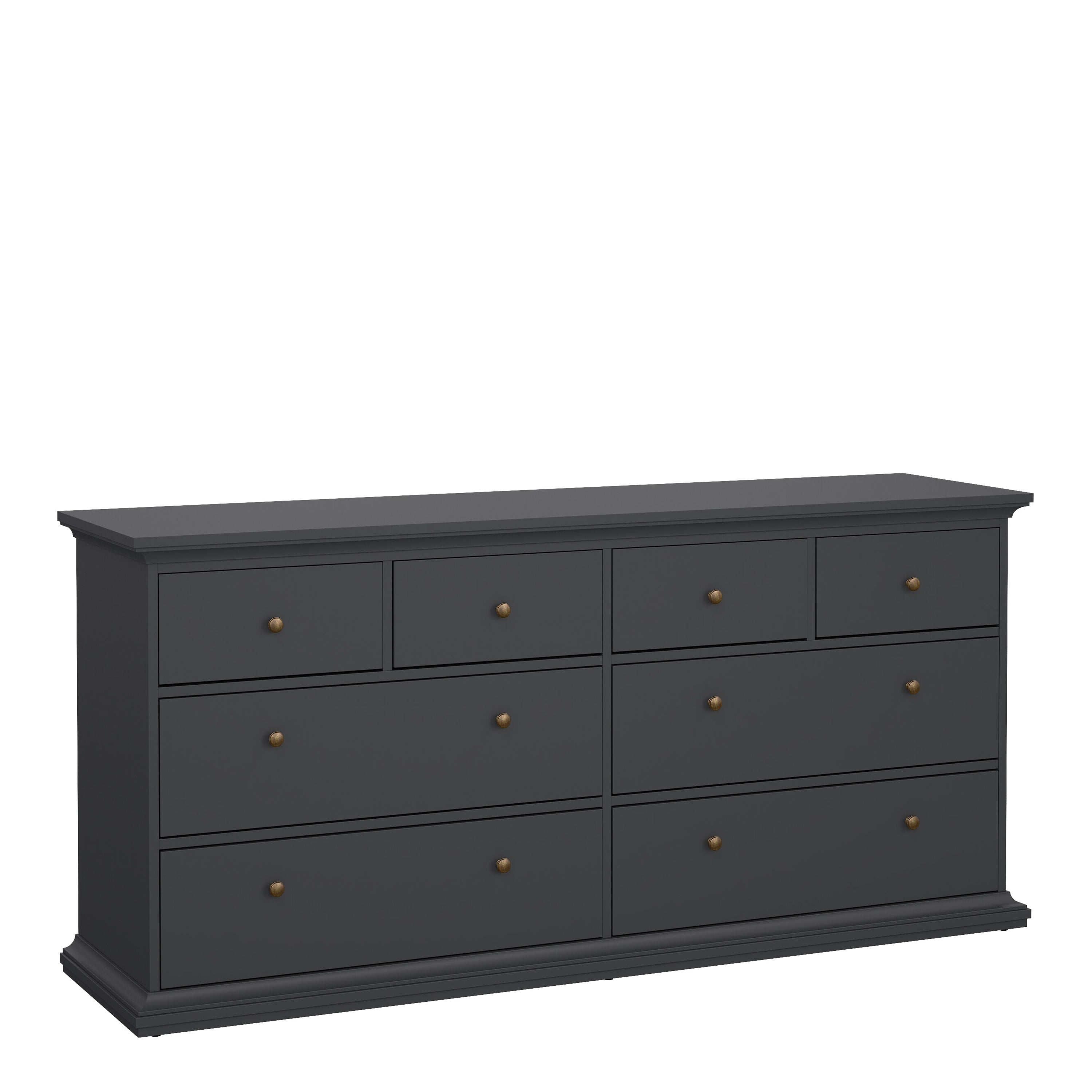 Paris Chest of 8 Drawers in Matt Grey – FTG