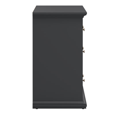 Paris Chest of 8 Drawers in Matt Grey – FTG, view 4