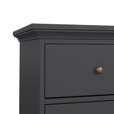 Paris Chest of 8 Drawers in Matt Grey – FTG, view 9