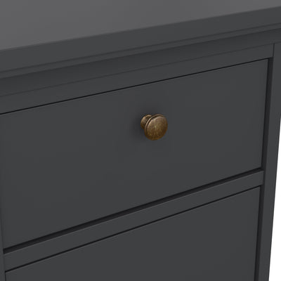Paris TV-unit 2 frame Doors in White – FTG, view 11