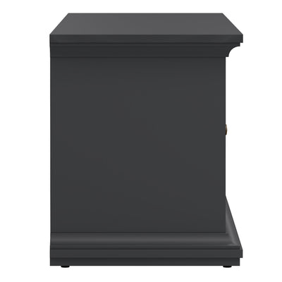 Paris TV-unit 2 frame Doors in Matt Grey – FTG, view 2