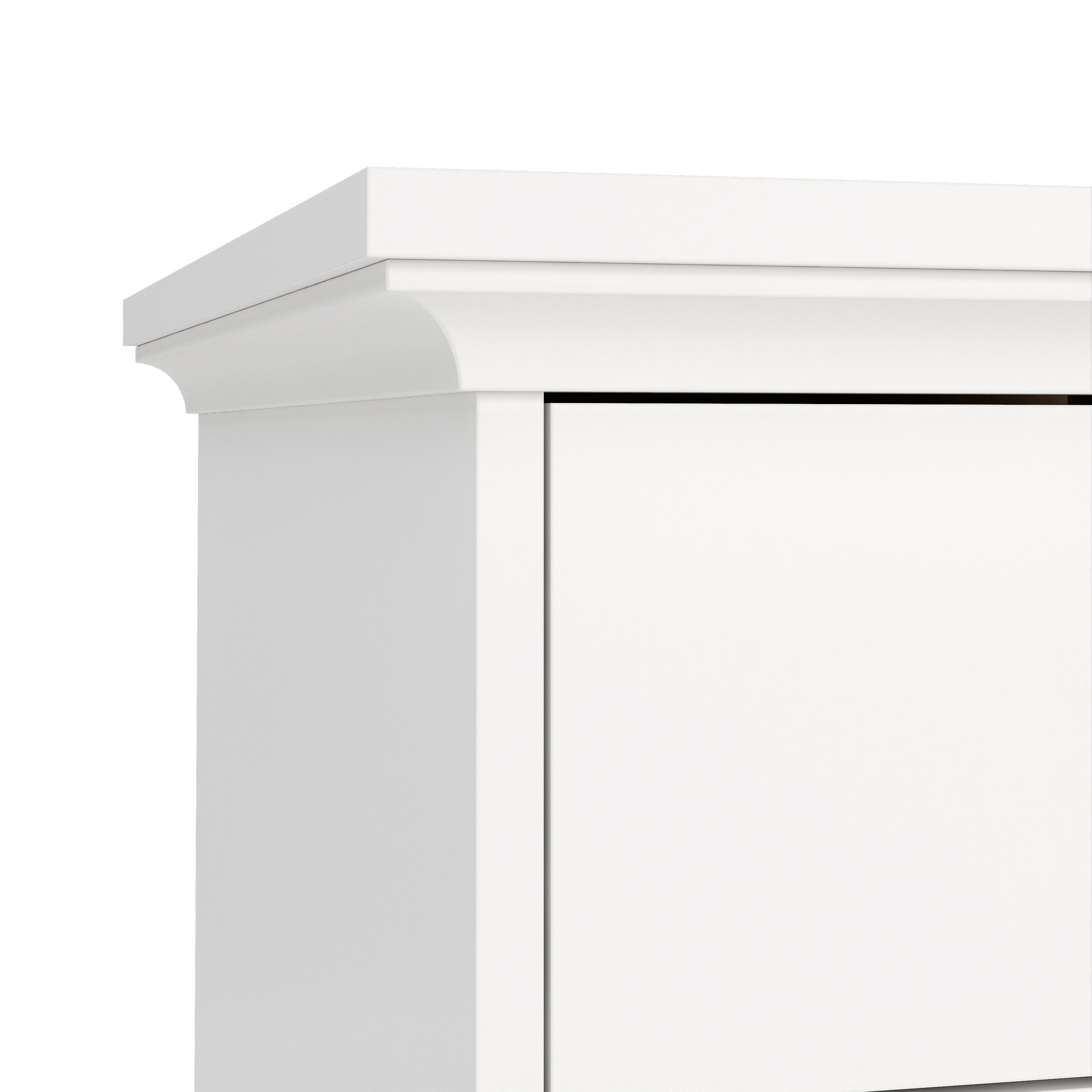 Paris Desk in White – FTG, view 8