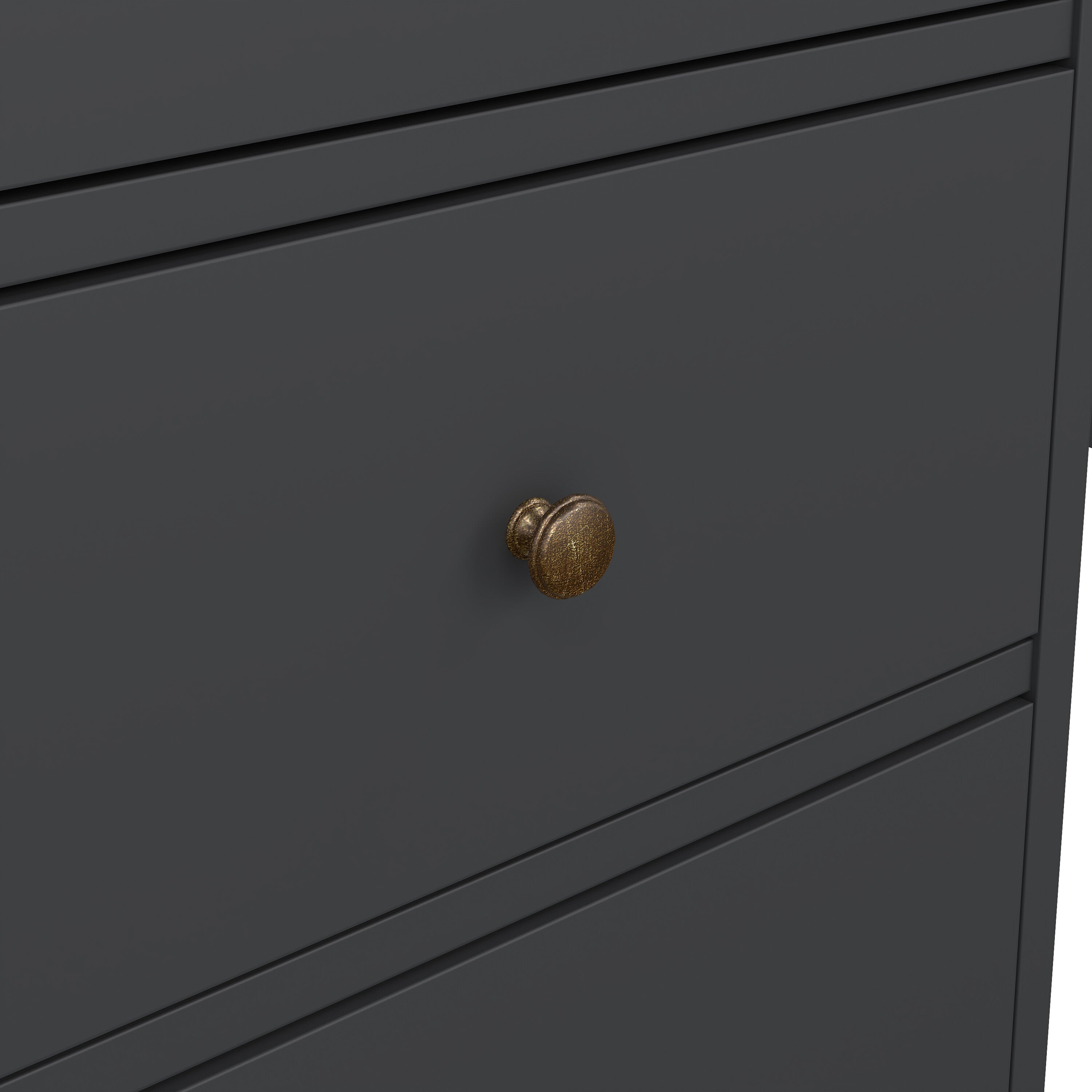 Paris Desk in Matt Grey – FTG, view 9