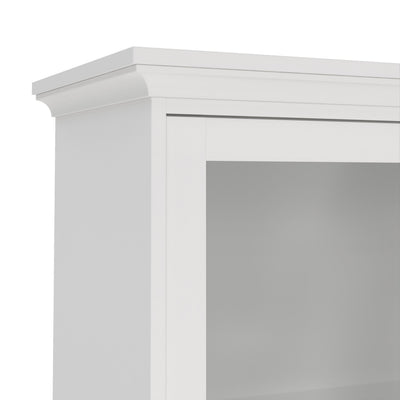 Paris China cabinet in White – FTG, view 8