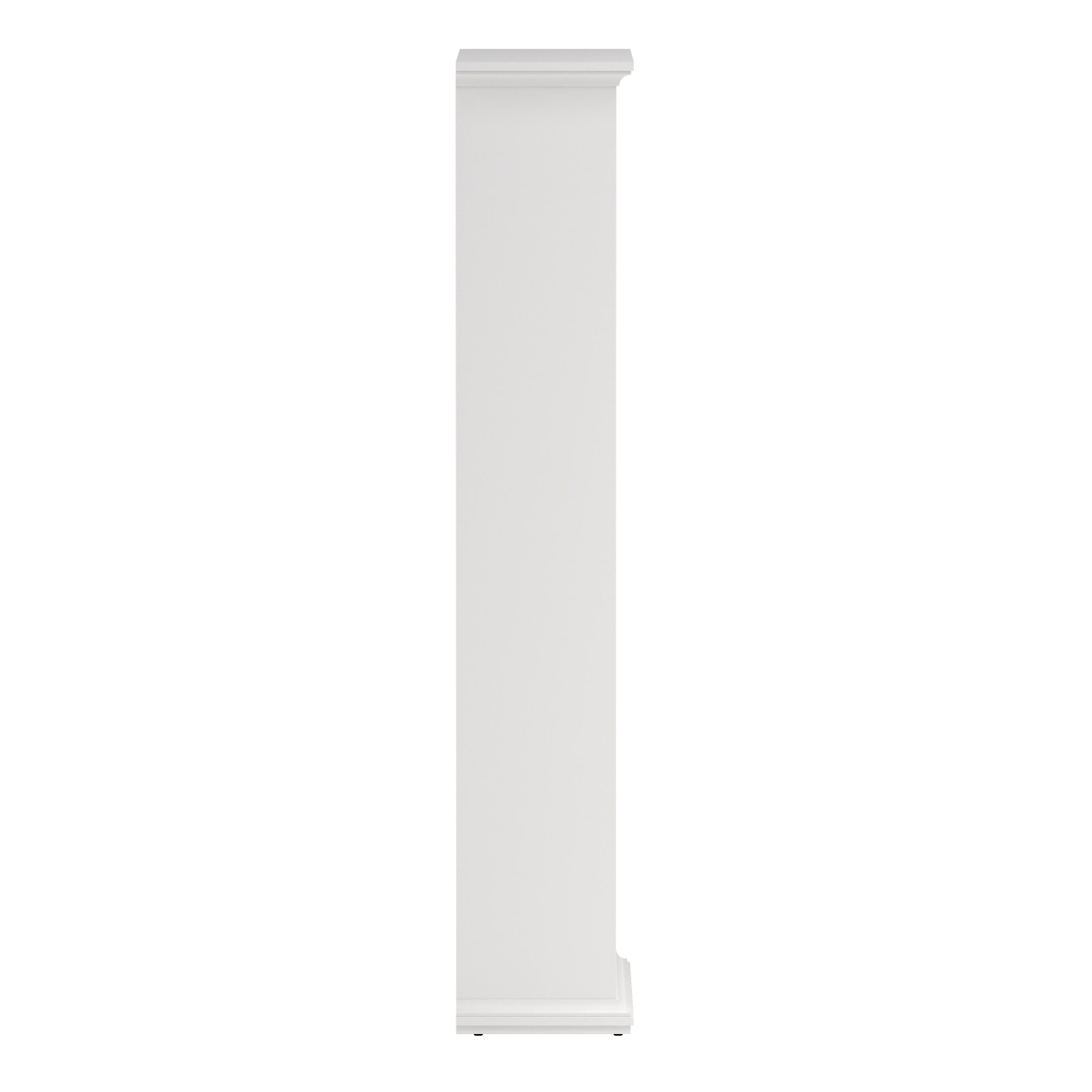 Paris Tall Bookcase in White – FTG, view 4