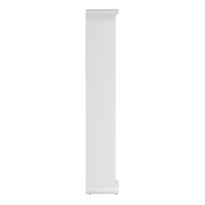 Paris Tall Bookcase in White – FTG, view 4