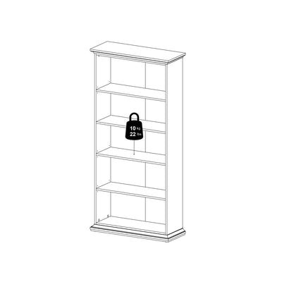 Paris Desk in White – FTG, view 11