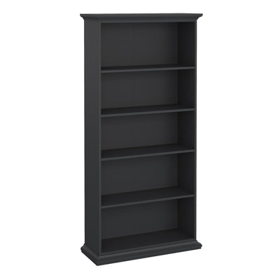 Paris Tall Bookcase in Matt Grey – FTG