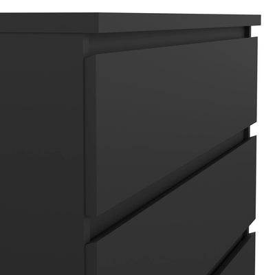 Naia Chest of 5 Drawers in Black Matt – FTG, view 5