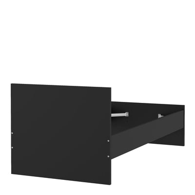 Naia Single Bed 3ft (90 x 190) in Black Matt – FTG, view 6