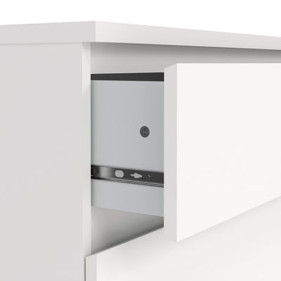 Naia Chest of 3 Drawers in White – FTG, view 6