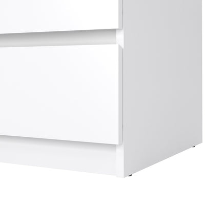 Naia Chest of 3 Drawers in White High Gloss – FTG, view 7