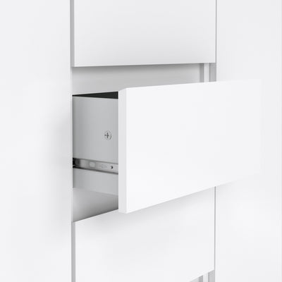 Naia Sideboard - 4 Drawers 2 Doors in White High Gloss – FTG