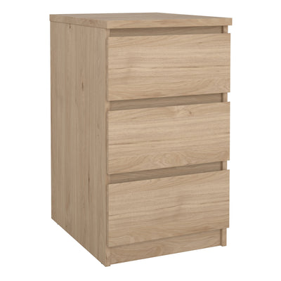 Naia Bedside 3 Drawers in Jackson Hickory Oak – FTG